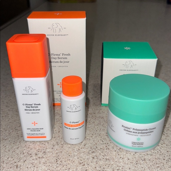 Drunk Elephant Other - NWT Drunk Elephant C-Firma Fresh Day Serum and Protini Polypeptide Cream